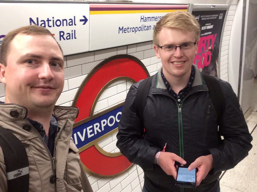 Fluvius founders in a client meeting in London