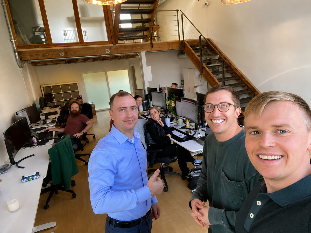Working session with an operations team in Los Angeles