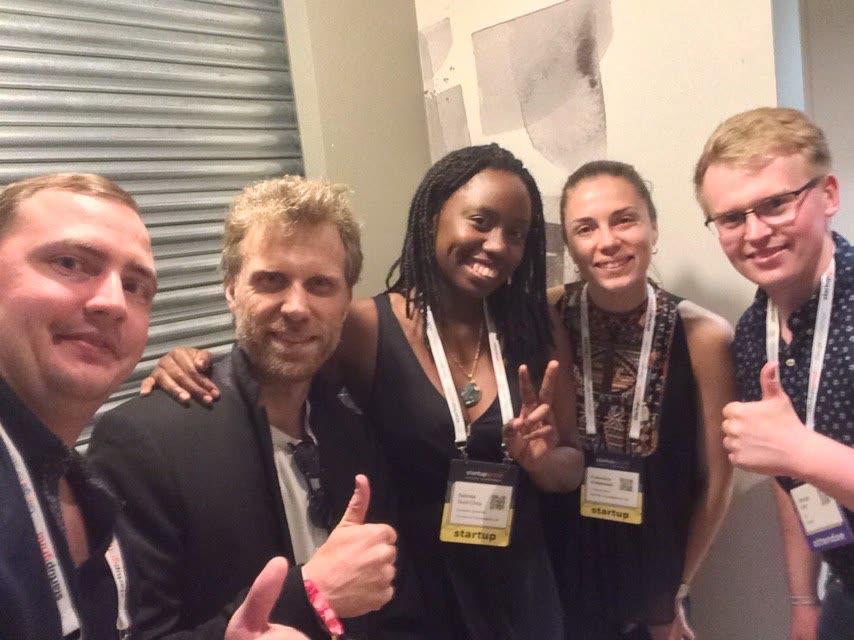 Fluvius at Startup Grind London among early-stage founders