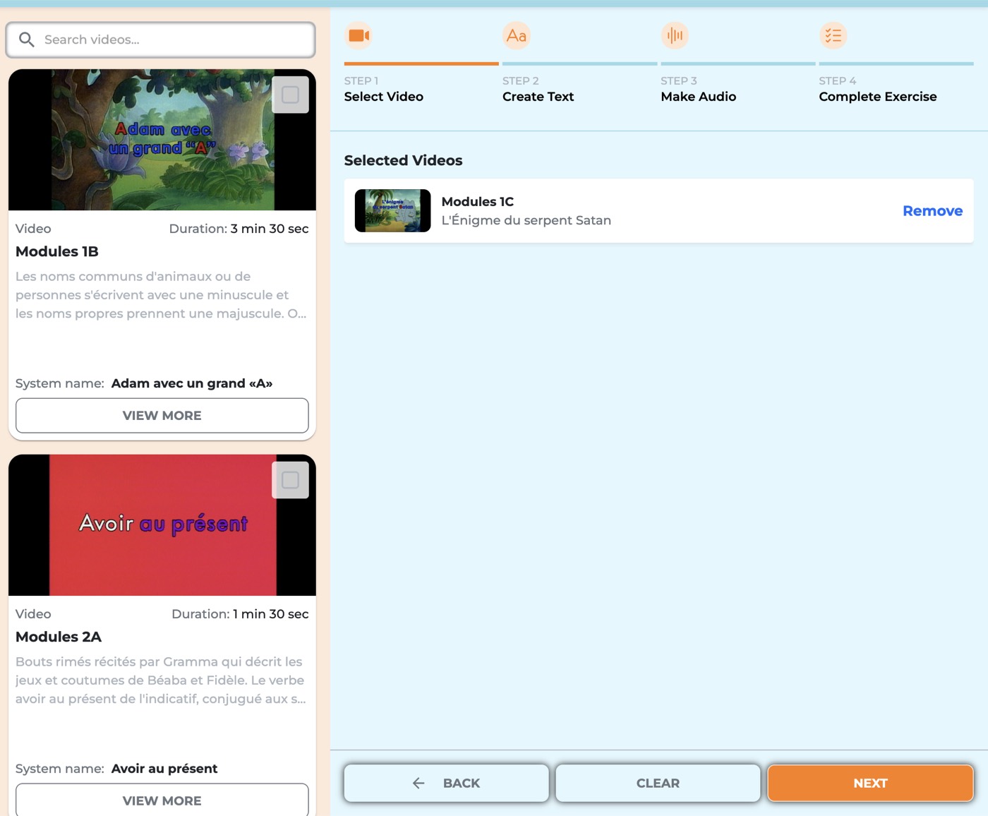AI video agent — screen 9