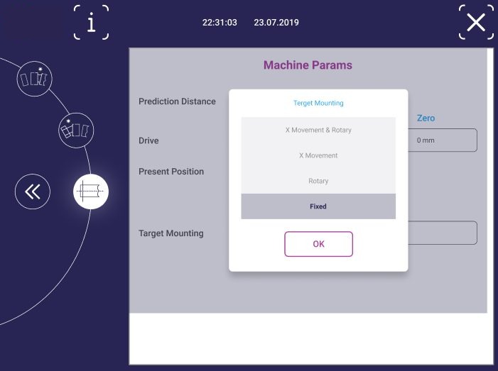 HMI control software — screen 2