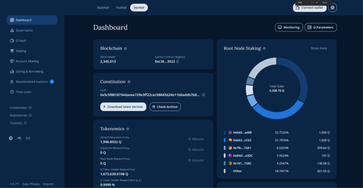 Blockchain legal-governance system — screen 12