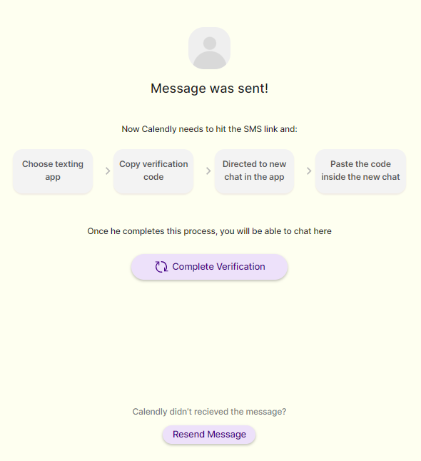 Relationship-support platform — screen 3